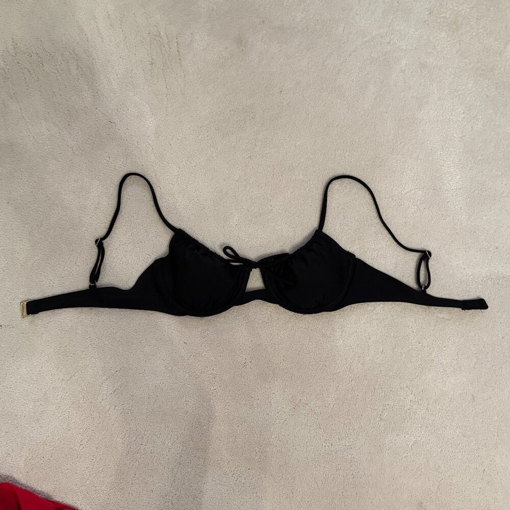 Black Xhilaration Bikini Top
